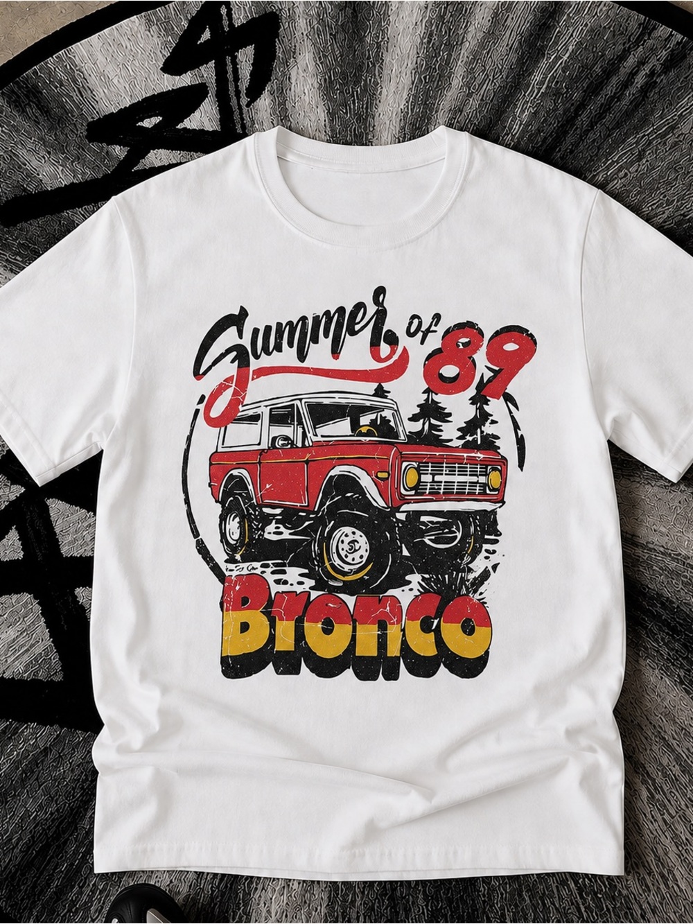 Summer of 89 Bronco Shirt, Retro Off-Road Graphic Tee Unisex